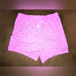 NEW Cat&Jack beach short for teens size 14 Purple
